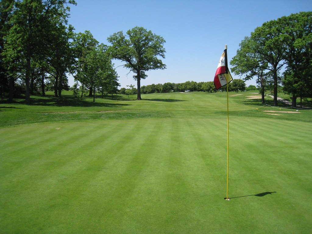 Golf course fairway (stock photo)