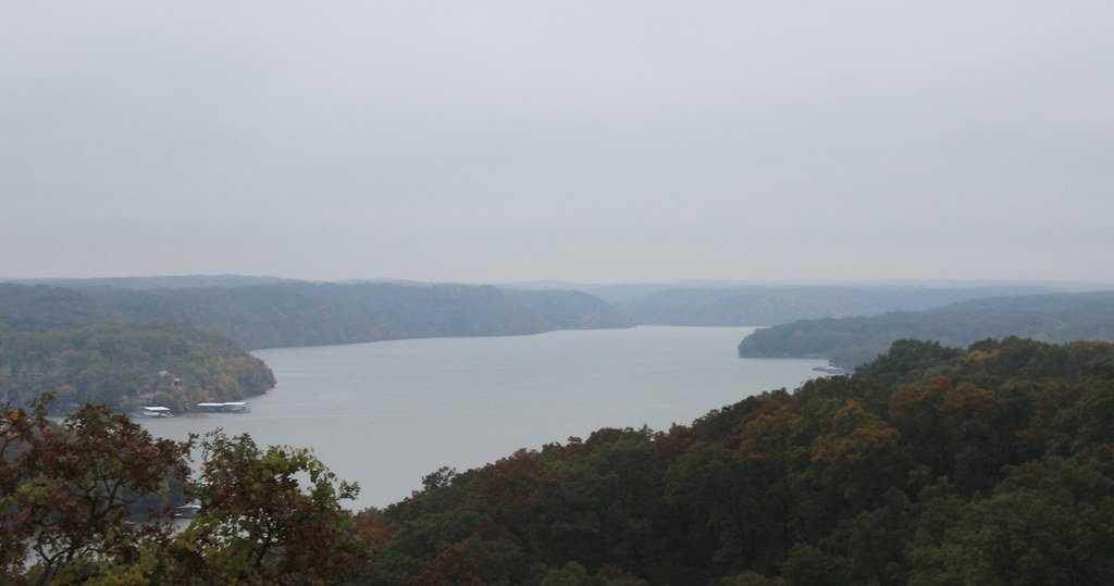 Open water at Lake of the Ozarks
